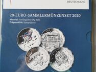 20 euro Sammlermünzset 2020 4 x 20 euro original verpackung - Neubrunn (Bayern)