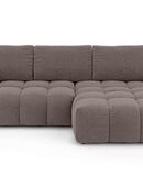INOSIGN Ecksofa AZITA klein optionale Schlafsofa mit Bettkasten, B/T/H: 270/166,5/84cm, L-Form mit Wellenunterfederung, Bubble-Optik in 00000
