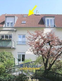 Hell * Ruhig * Schnuckelig - 2 Zi.-Galeriewohnung mit TG, Außenstellplatz, Terrasse + Keller ! - Meersburg