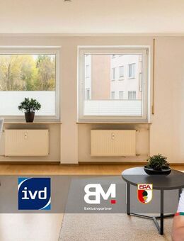 Bezugsfrei! Helle 3-Zimmer-Wohnung mit Stellplatz & Balkon in Neusäß-Steppach -2010 saniert - Neusäß