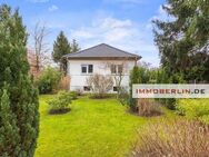 IMMOBERLIN.DE - Sehr attraktiver Bungalow mit Sonnengarten für das Wohlgefühl in ländlicher Lage - Falkensee