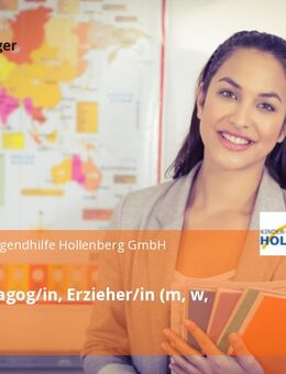 Sozialpädagog/in, Erzieher/in (m, w, d) Teilzeit - Lohmar
