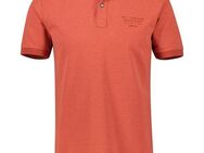 LERROS Poloshirt LERROS Poloshirt in Melange Optik