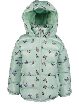 Blue Seven Steppjacke mit abnehmbarer Kapuze und praktischen Reflektoren