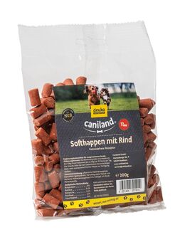 Caniland Softhappen Getreidefrei mit Rind - Sparpaket: 2 x 200 g