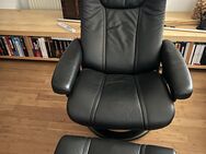 Relax- Sessel Stressless mit Hocker / Fußablage - Mallersdorf-Pfaffenberg