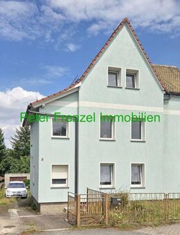 Zweifamilienhaus - mit Gartengrundstück und Nebengelass - Trebsen (Mulde)