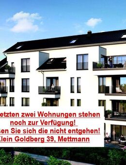 Exklusive Neubau-Maisonettewohnung: Moderne Wohnkultur auf 2 Ebenen! Mit KFW40 QNG Standard! - Mettmann
