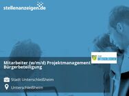 Mitarbeiter (w/m/d) Projektmanagement Bürgerbeteiligung - Unterschleißheim