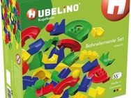 Hubelino Kugelbahn-Bausatz Kugelbahn Bahnelemente Set, (55-tlg), Made in Germany