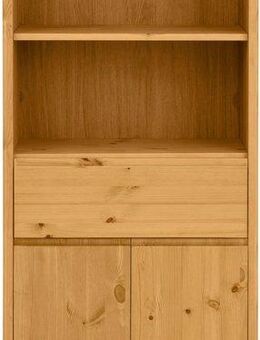 OTTO products Midischrank Jorrick Breite 60 cm, Massivholz Kiefer mit Bio Öl/Wachs behandelt