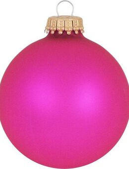 Krebs Glas Lauscha Weihnachtsbaumkugel CBK70279 (8 St), aus Glas