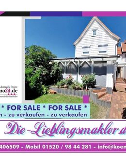 2 genrationen Haus | saniert | kl. Garten | 2 EBK | Garage | in Diedorf - Südeichsfeld