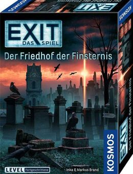 Kosmos Spiel EXIT, Der Friedhof der Finsternis, Rätselspiel, Made in Germany