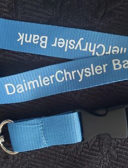 DAIMLER CHRYSLER BANK Schlüsselband ungetragen blau - Zwickau