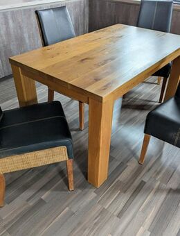 Esszimmer, Garnitur, 4 Stühle Vintage Look und Tisch. - Offenbach (Queich)