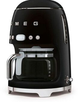 Smeg Filterkaffeemaschine DCF02BLEU, 1,4l Kaffeekanne, Permanentfilter 1x4