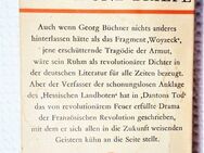 Georg Büchner. Werke und Briefe. Der bedeutendste deutsche revolutionäre Dichter. - Sieversdorf-Hohenofen