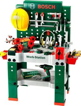 Klein Spielwerkbank BOSCH Werkbank No.1 2016, mit Sound, Made in Germany