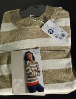 Tchibo gestreifter Damen Strickpullover Pullover Gr. 40/42 M neu 8,- - Flensburg