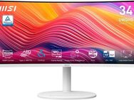 MSI Modern MD342CQPW Curved-LED-Monitor (86 cm/34 ", 3440 x 1440 px, UWQHD, 4 ms Reaktionszeit, 120 Hz, VA LCD)