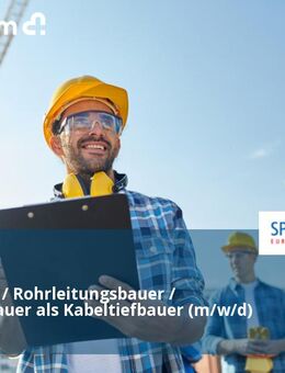 Tiefbauer / Rohrleitungsbauer / Straßenbauer als Kabeltiefbauer (m/w/d) - Berlin