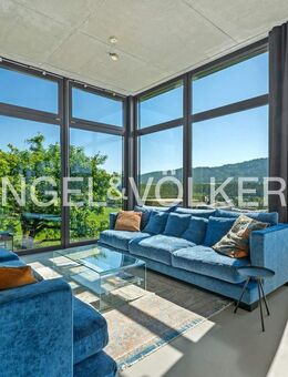 Modernes Architektenhaus mit Pool und Bergpanorama - Sigmarszell