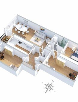 Familienfreundliche 4-Zimmer-Wohnung in Sindelfingen - Hinterweil - Sindelfingen