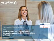 Werkstudent als Zugbegleiter / Kundenbetreuer im Zug / Kontrolleur (m/w/d) - Chemnitz