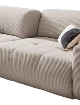 3C Candy Big-Sofa Yoshy Mega Sofa mit Komfortfunktionen, modern und bequem, Zwei Sitztiefen durch verstellbare Rückenlehne, Bezug in Cord