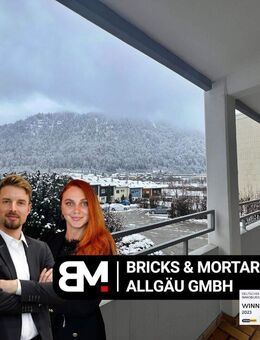 Charmante 2-Zimmer-Wohnung in Immenstadt mit Aufzug, Balkon und Bergblick - Immenstadt (Allgäu)