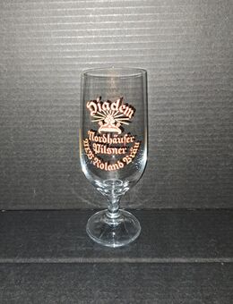 Getränkeglas aus Nordhausen Diadem VEB Roland Bräu DDR Nordhäuser Pilsner - Nürnberg