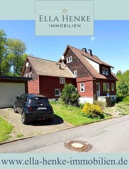 Großes Harz-Haus mit 2 bis 4 Wohnungen zum Modernisieren in toller Lage von St. Andreasberg... - Braunlage
