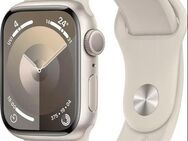 Apple Watch Series 9 GPS Aluminium 41mm S/M Smartwatch (4,1 cm/1,69 Zoll, Watch OS 10), Sport Band - Stuttgart