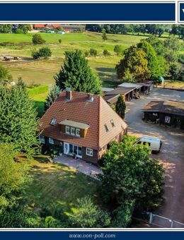Charmantes Zweifamilienhaus mit großem Grundstück und Möglichkeit zur Pferdehaltung! - Verden (Aller)