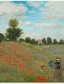 Artland Wandbild Mohnfeld bei Argenteuil. 1873, Blumen (1 St), als Leinwandbild, Poster, Wandaufkleber in verschied. Größen in 00000