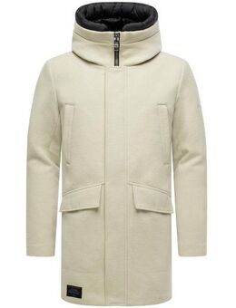 Stone Harbour Kurzmantel Fenroos XX Mantel in Wollmantel-Optik mit Pattentaschen