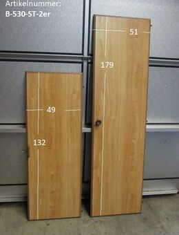 Bürstner Wohnwagen Schranktüren Möbeltüren gebraucht (ca 132x49 & 179x52) aus 530er DS122 - Schotten Zentrum