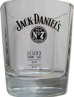 Jack Daniels - Glas - 2cl. & 4cl. Strich - Motiv 2 - Doberschütz