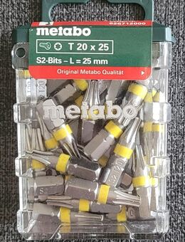 Metabo Bit-Box T20, 25 Stück. OVP. NEU - Völklingen Zentrum