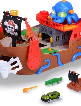Dickie Toys Spielzeug-Boot Piratenboot, mit Licht und Sound