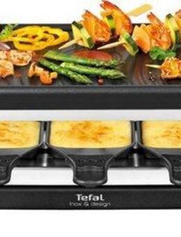 Tefal Raclette Ambiance, inkl. Tischgrill-Funktion, abnehmbares Kabel, 10 Raclettepfännchen, 1350 W, spülmaschinengeeignete Platte, RE4588