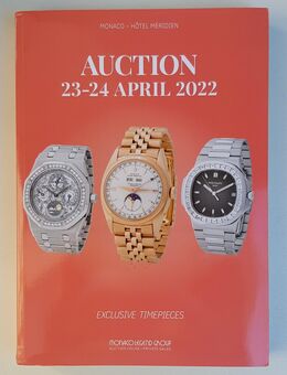 AUCTION Katalog 23-24 April 2022/Monaco-Hotel Méridien - Rheinfelden (Baden)