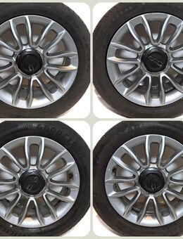 Fiat 500L Original Alu-Felgen LK 5x98 Sommer-Reifen 205/55 R16 - Nottuln