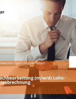 Personalsachbearbeitung (m/w/d) Lohn- und Gehaltsabrechnung - München