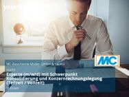 Experte (m/w/d) mit Schwerpunkt Konsolidierung und Konzernrechnungslegung (Teilzeit / Vollzeit) - Essen