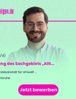 Leitung des Sachgebiets (w/m/d) „Altlasten“ - Karlsruhe