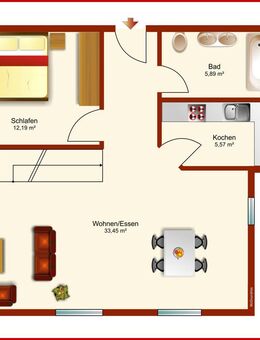 Geräumige, sehr gepflegte Maisonette-Wohnung in zentraler Lage - Winterberg