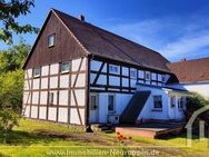 Originalgetreues Fachwerkhaus in gutem Zustand mit Stallung und Nebengebäuden auf über 3000m² - Rheinsberg