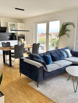 Große 2-Zimmerwohnung mit Dachterrasse und Tiefgaragenstellplatz - Vöhringen (Bayern)